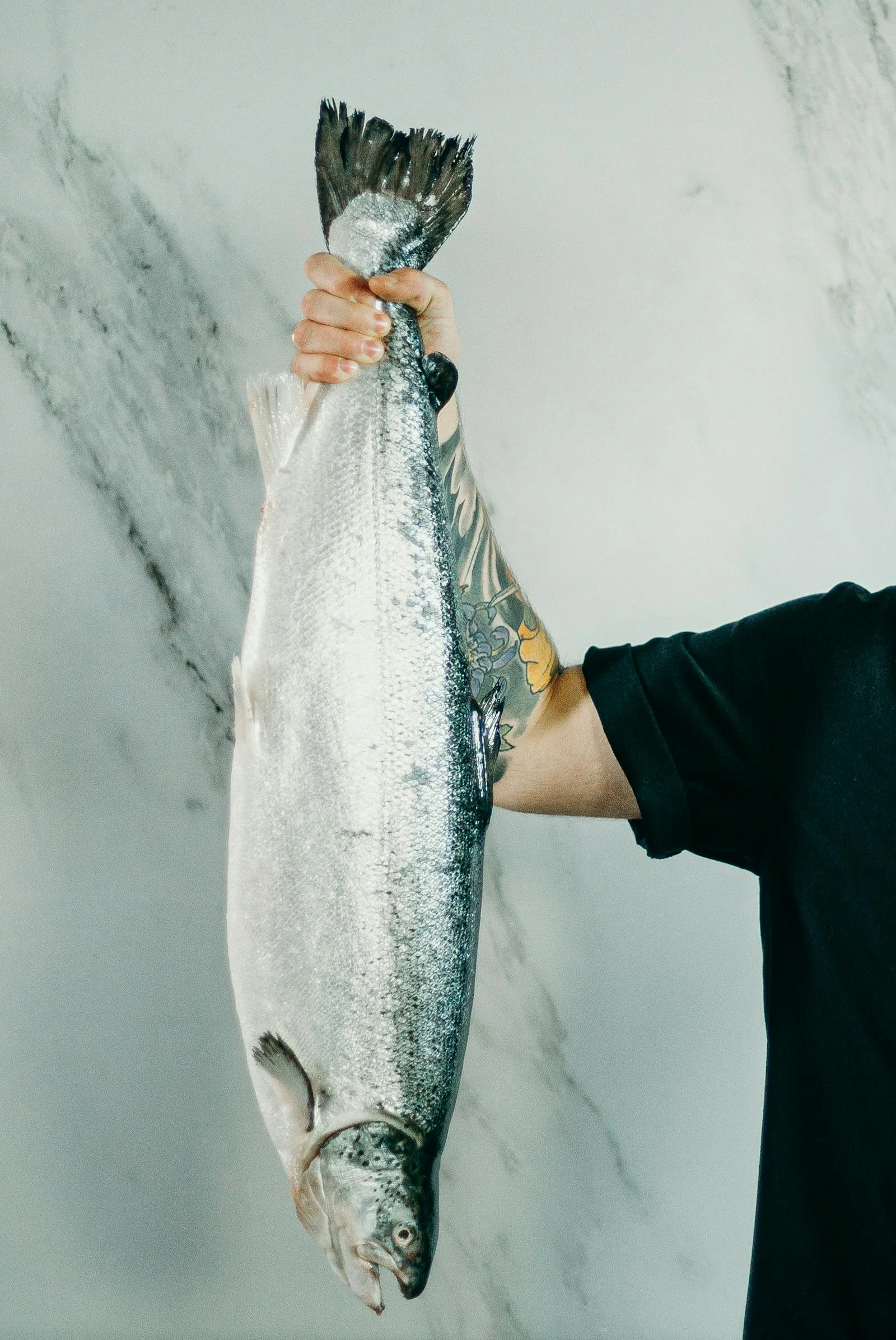 Poisson riche en protéines — source naturelle de collagène et d'acides aminés essentiels